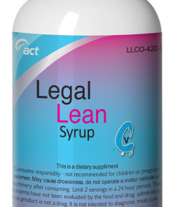 Legal Lean Syrup-Blue Raspberry